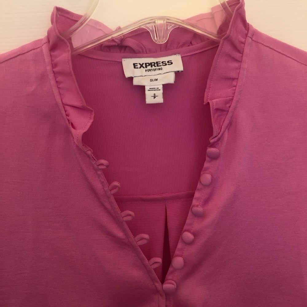 Express Button Up Blouse - Picture 2 of 5